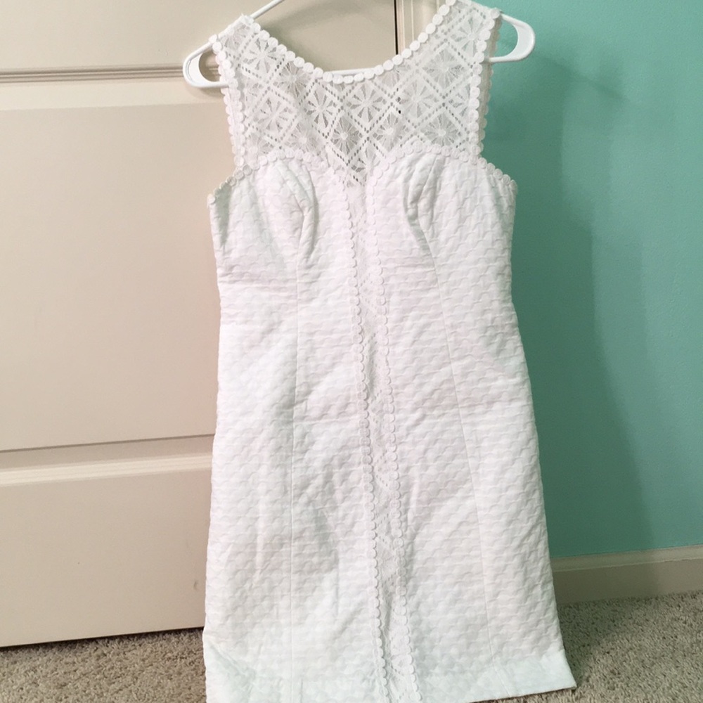 White Lily Pulitzer dress